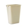 Rubbermaid RCP295700BG 10.25 Gallon Swing-Lid Plastic Wastebasket, Black, 1 Each