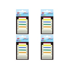 4A Durable File Tabs,Divider Tabs,Page Marker Index Label Flags,Transparent Stickers,Writable,Bookmarks,Repositionable,Great Labeling,Flaging,Retrieving Folders&Documents,25 Pads/Set,4 Sets,4A 6031x4