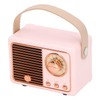 Retro Bluetooth Speaker for Decor, Compact Radio Program Bluetooth Speaker,