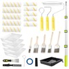 29 PCS Paint Roller Kit-Rocfinity Paint Roller with 4ft Extension