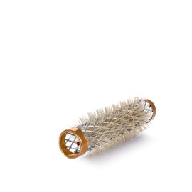 Ponik's Professional Metal Rollers, Wire Winders with Bristles - 13 mm - 12 Pieces - Small Bristle Rollers Set, Curlers, Golden