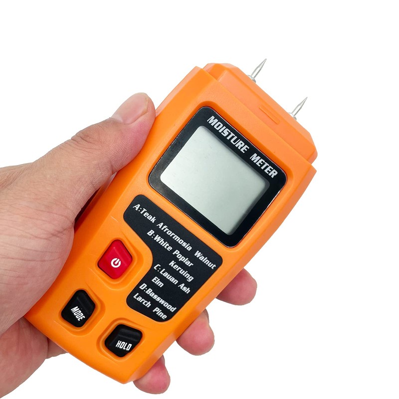 Digital Wood Moisture Meter Wood Humidity Tester Hygrometer Timber Damp