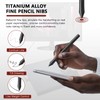 Stylus Tips Titanium Alloy Fine Nibs Fit for WACOM Digital