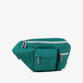 ROKA London Oval M Sling, Crossbody, Waist Pack, or Shoulder Bag XL Recycled Nylon (Teal)