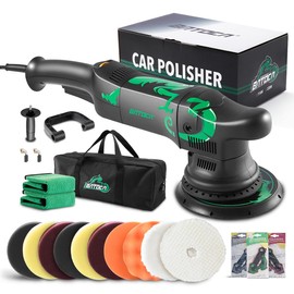 BATOCA Dual Action Polisher, Auto Buffers and Polishers, DA Buffer for Car Detailing, 6 Inches and 700w Random Orbital ,6 Variable Speed with Polishing Pads for Waxing,Buffing,Sanding,Polishing