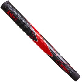 Winn Golf 2020-VSN Excel Medallist Vision Putter Grip (Black/Red)