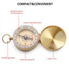Early Buy Compass for Navigation Vintage Pocket Compass with Luminous