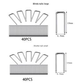 Roczential 125 Pcs Plantation Shutter Pins Kit with 15 Springs Spring Loaded Shutter Repair Parts Easy Replacement for Louvers & Movable Blades Window Tools Supplies