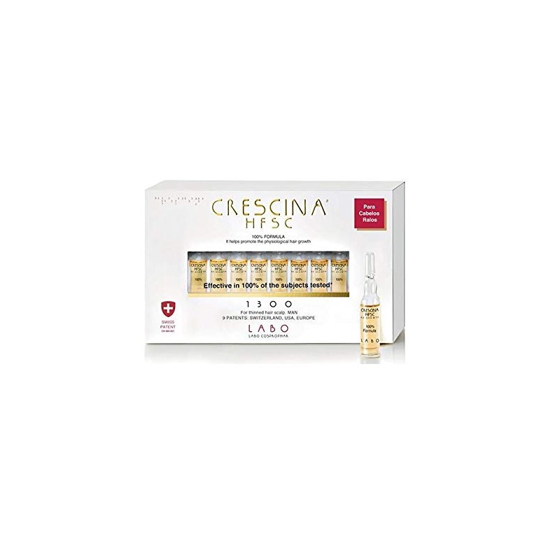 Crescina HFSC Hair Growth Treatment Thinned Hair Scalp For Men