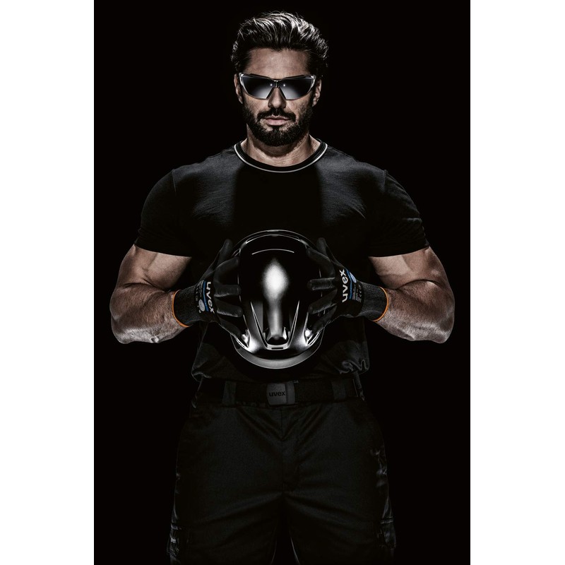 Uvex UX-OO-Pheoscx_S PHEOS safety glasses, gray / steel blue, one