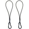 Amon OGC 8610 Bungee Loops, Carabiner Ends, Total Length 11.8