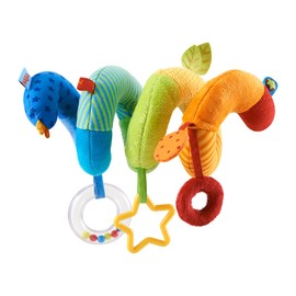 HABA Rainbow Activity Spiral Car Set and Stroller Toy