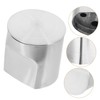 Zerodeko Public Restroom Door Handle Stainless Steel Privacy Knob Replacement
