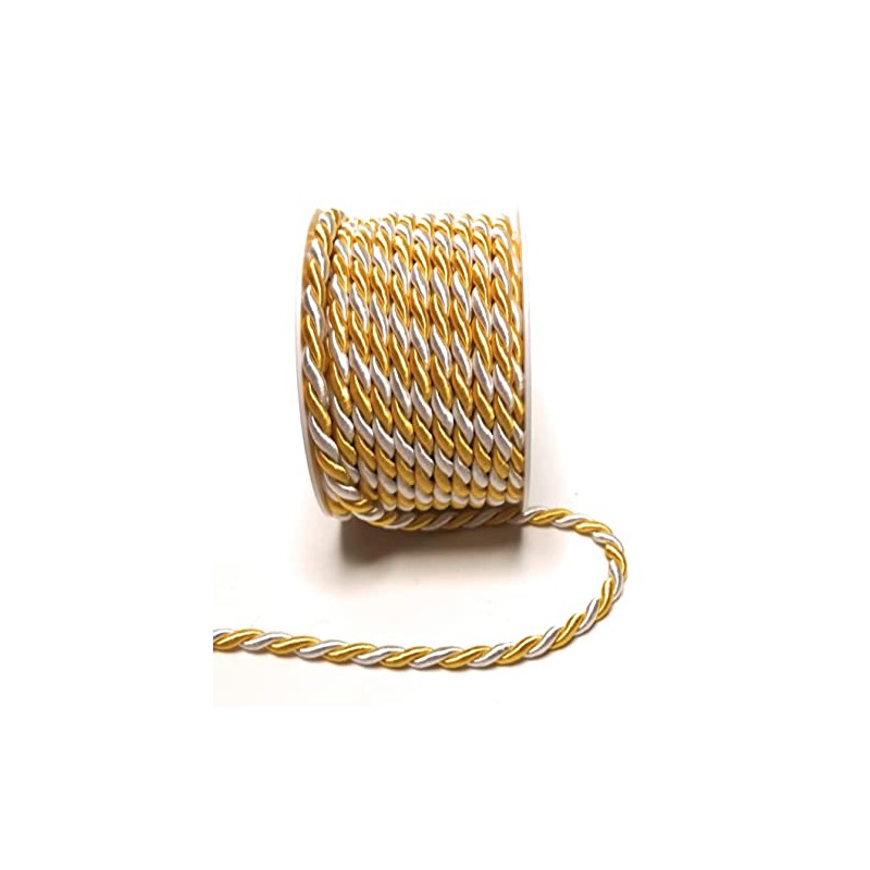s.dekoda Cord 10 m x 6 mm Two-Tone Yellow -