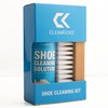 CleanKicks Shoe Cleaning Kit - Footwear Cleaner for Sneakers, Boots,