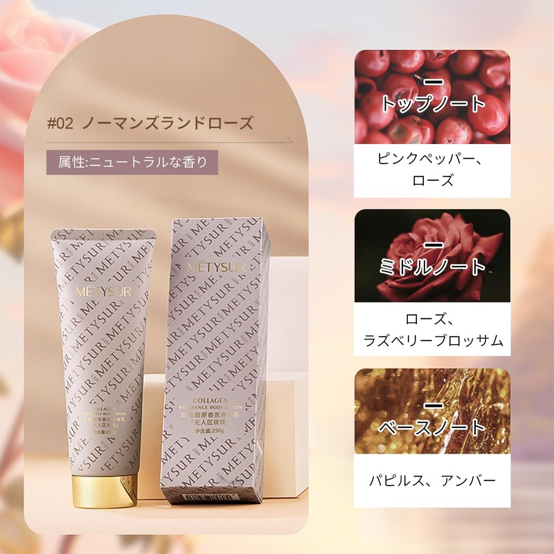 ME TYSUR 大容量 ボディクリーム 250g 保湿 べたつかない 夏 ナイアシンアミド配合 うるおって澄みわたる肌に