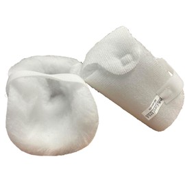 Skil-Care Single-Ply Synthetic Sheepskin Heel Protectors, Lightweight Pressure Relief Cushion for Heel Pain, Soft Low-Shear Callus Cushions, Launderable, Medical Supplies & Equipment, 503004