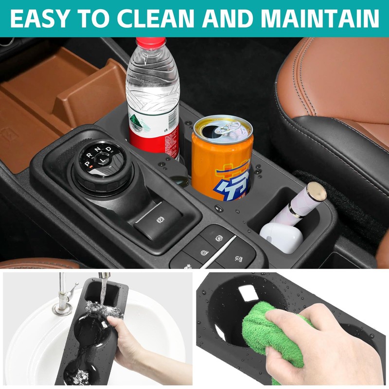 OUSUWO Cup Holder Organizer Compatible with 2022 2023 2024 2025
