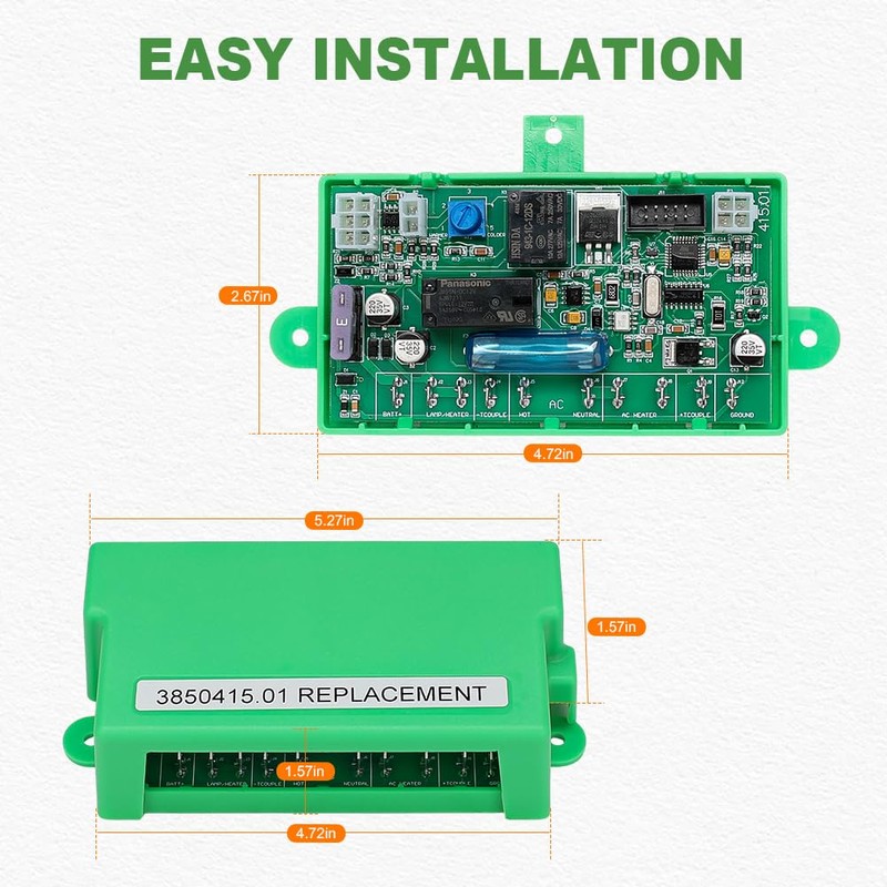 JDMON RV Refrigerator Main Power Control Circuit Board with Protective