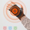 Half Fingers Heating Gloves 3 Levels Temp Cordless Rechargeable USB