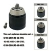 42-66-2701 42-66-2608 Keyless Chuck Assembly Replacement Parts for Milwaukee 42-66-0023