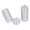 2pcs Spice Jar Stainless Steel Seasoning Bottle Salt and Pepper