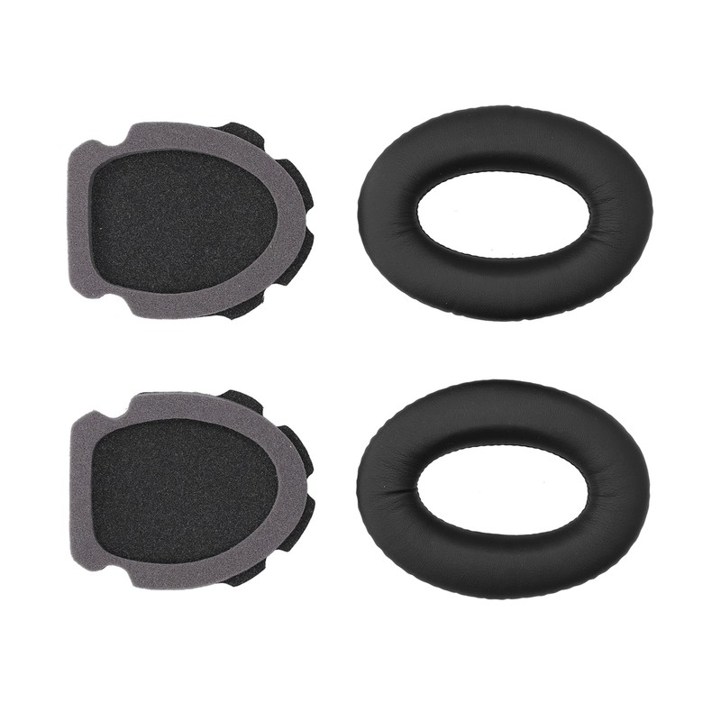 Replaceable Memory Foam Earpad Kit Sleeve with Pad Cotton for