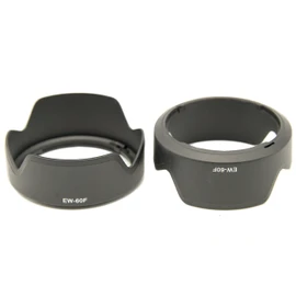 PROtastic Replacement EW-60F Petal Lens Hood *** 2 PACK *** For Canon EF-M 18-150mm f/3.5-6.3 IS STM Lens
