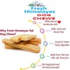 Fresh Himalayas Yak Cheese Dog Chews XL 7-8 in Long