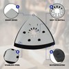 Set of 4 90 mm triangle sanding discs, multi-tool sanding