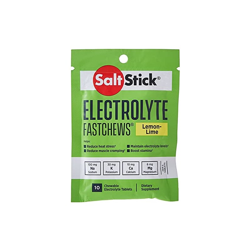 Saltstick Fastchews Lemon Lime - Pack of 10 Chews