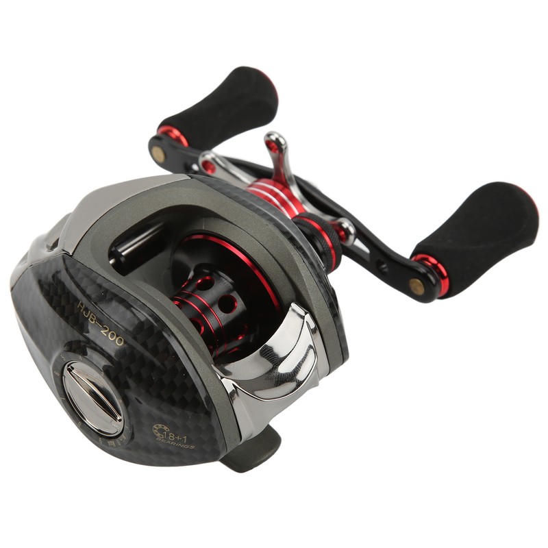 Baitcasting Reels Metal 18+1BB 6.3:1 Gear Ratio High Speed Fishing