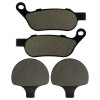 Caltric Front Rear Brake Pads for Harley Davidson Fxstsse Softail
