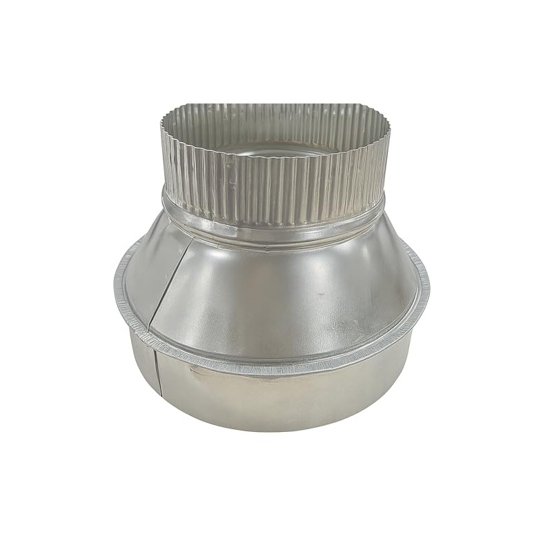 Otoolling 6 Inch to 4 Inch Duct Reducer Increaser Galvanized