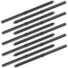 BLIKA 120 Pack T316 Stainless Steel Black Right&Left Handed Thread