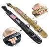 Comfluxe 2.5" Tactical Dog Collar for Medium Dogs, Adjustable Heavy
