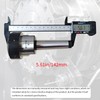 zpldAIAOSI MT3-ER40 Collet Chuck, MTB3-ER40-M12, M12 Drawbar Thread, Morse Tapper