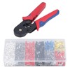 1800Pcs/Set Ferrule Crimping Tool Kit AWG 23‑7 Crimper Plier with