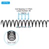PATIKIL 16mm(5/8") Plastic Spiral Binding Coils, 25 Pcs Binding Spirals