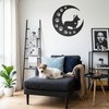 Caiibaoob Corgi Metal Wall Art for Dog Lover- Wall Sculpture