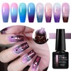 8Pcs Color Changing Gel Nail Polish Set Nude Pink Purple