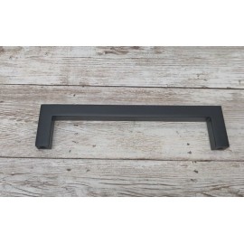 Glide-Rite Lot of 10 GlideRite 5 in. Matte Black Solid Square Slim Cabinet Drawer Bar Pulls