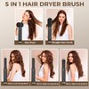 5 in 1 Hair Dryer Brush Set, Air Curler Wrap