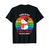 My Christmas Pajama Christmas Sleeping Cat Retro Vintage T-Shirt, black