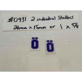 Ohlins Ducati Ohlins Front Forks Rear Shock Sticker Panigale 899 959 1199 1299 748 996