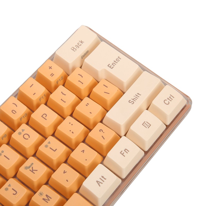 Gaming Keyboard USB 61 Keys Contrast Color RGB Light Key