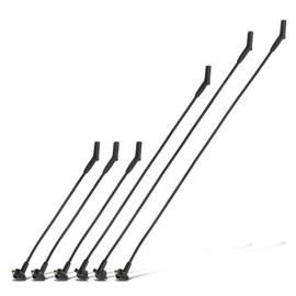 A-Premium - Juego de 6 cables de bujía compatibles con Ford Aerostar 1990-1996, Explorer 1991-1996, Ranger 1990-1996 y Mazda B4000 1994-2000, Navajo 1991-1994, V6 4.0L OHV