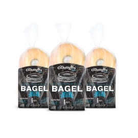 O'Dough Thins Gluten Free Bagels, Original, 100 Calorie Bagels, Presliced, 10.58 Ounce [3 Packs]