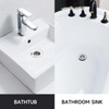 CORNERJOY 2PCS Bathtub Drain Strainer Cover - 2.84 inch Stainless