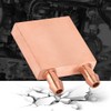 Copper Water Cooling Block,Recuperative Heat Exchanger for Graphics GPU Head
